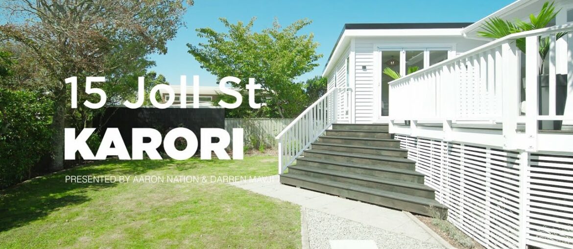 15 Joll Street, Karori - Wellington (Aaron Nation & Darren Mavji)