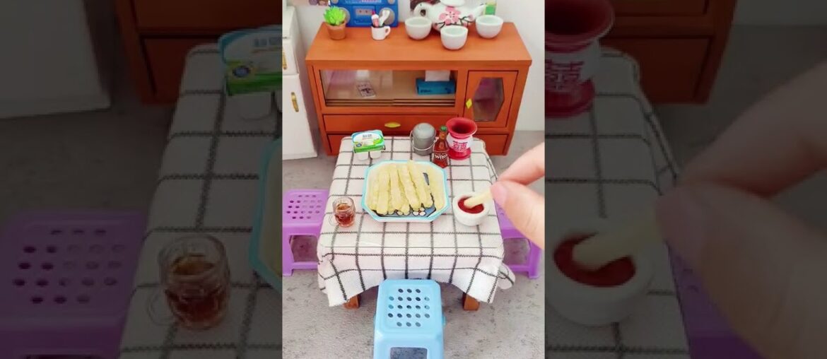 Mini Cooking Food | Easy to Make McDonald's French Fries in Tiny Kitchen | Miniature Recipe #shorts Mini Cooking Food | Easy to Make McDonald's French Fries in Tiny Kitchen | Miniature Recipe #shorts