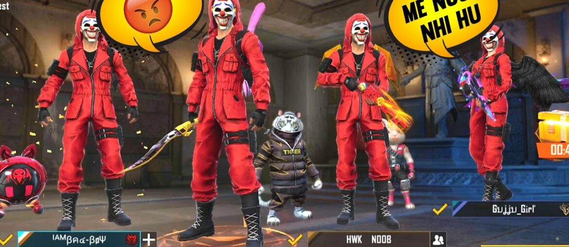 Girl Red Criminal Got Angry & This Happened! Badge99 - Garena Free Fire