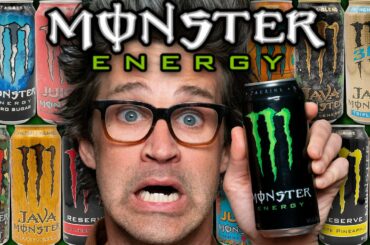We Tried EVERY Monster Energy Drink Flavor