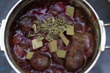 Easy Miniature Beef Stew Bourguignon / ASMR Miniature Cooking / Classic French Beef Stew Recipe