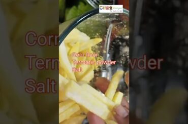 French fries recipe | Aloo snacks  | French fries #shorts  #youtubeshorts #chardesigns