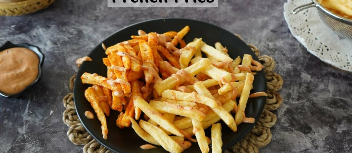 Homemade French Fries Recipe | Crispy French Fries | Peri Peri French Fries Recipe | 100 % Crispy