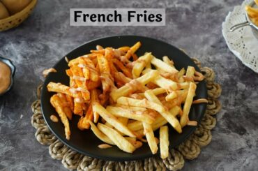 Homemade French Fries Recipe | Crispy French Fries | Peri Peri French Fries Recipe | 100 % Crispy
