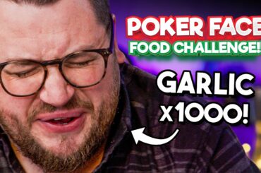 POKER FACE Extreme Food Challenge | Sorted Food