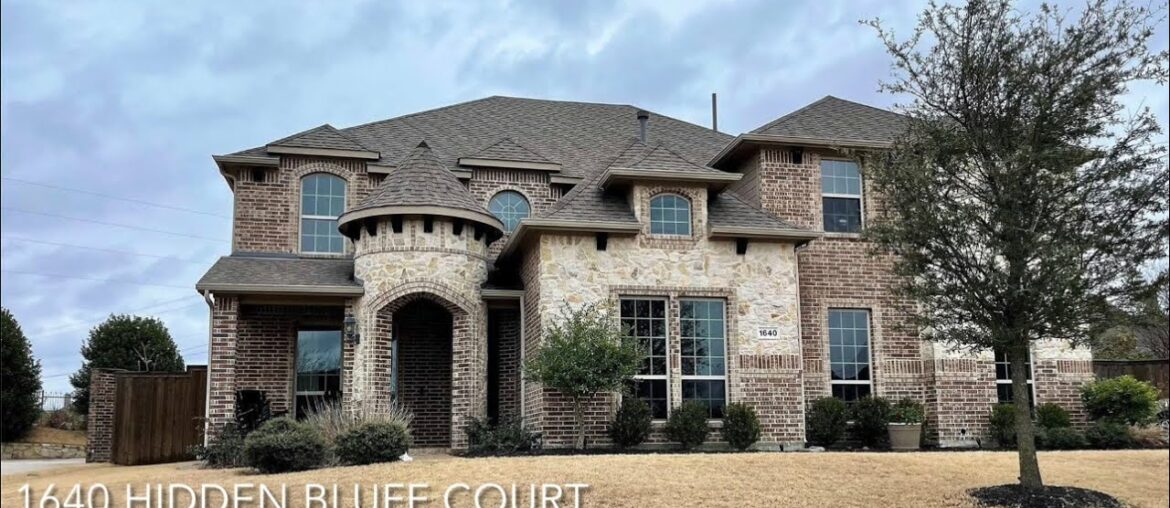 1640 Hidden Bluff Court | Prosper, TX 75078 1640 Hidden Bluff Court | Prosper, TX 75078