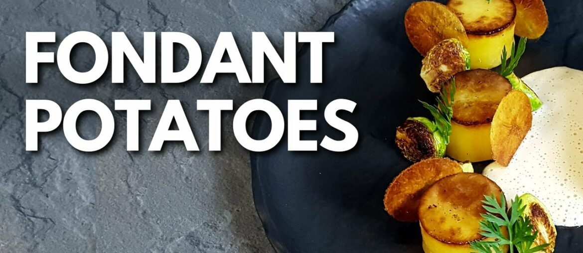 How to make FONDANT POTATOES at home | Chef Majk