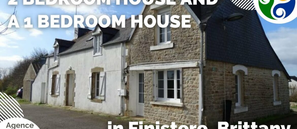 FRENCH HOMES FOR SALE - Two houses for the price of one in Finistere, Brittany