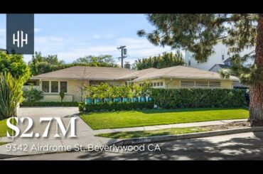 Charming Single-Story in Beverlywood  |  9342 Airdrome St