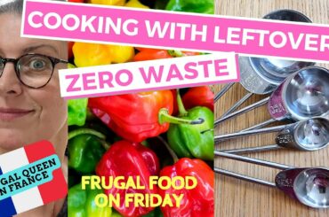 Cooking with Leftovers - Zero Waste - Stuffed Peppers - Frugal Food #lowcarb #frugal