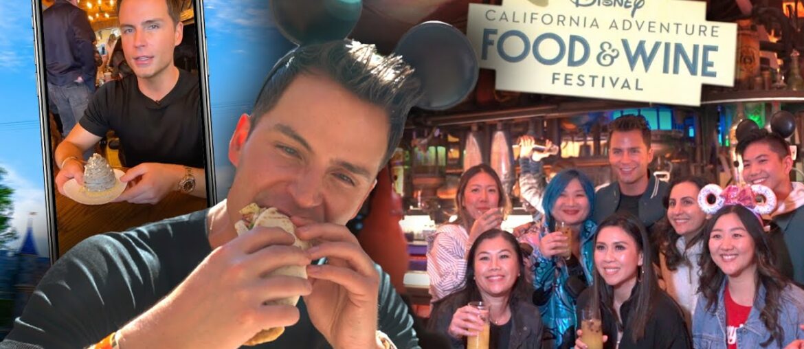 Eating My Way Through DISNEYLAND CUISINE (Disney Food & Wine Festival)