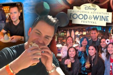 Eating My Way Through DISNEYLAND CUISINE (Disney Food & Wine Festival)