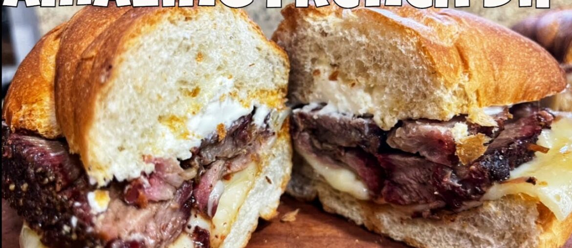 Smoked French Dip Sandwich Recipe on Pit Boss Austin XL Pellet Grill Smoked French Dip Sandwich Recipe on Pit Boss Austin XL Pellet Grill