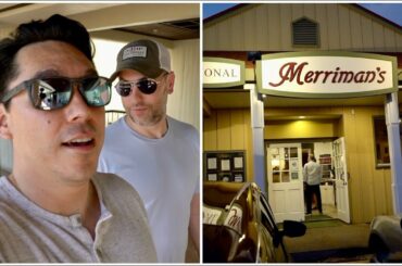 Cabana Day & Dinner At Merriman's Restaurant In Waimea | Hawaii Big Island