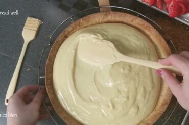 FRENCH STRAWBERRY TART/TARTE AUX FRAISES Delicious recipe