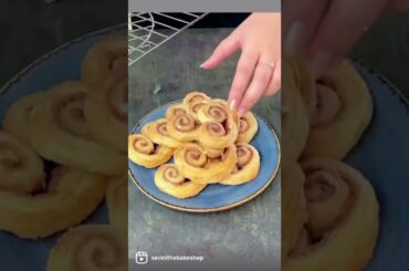 French Palmiers #shorts #baking #recipes #howto