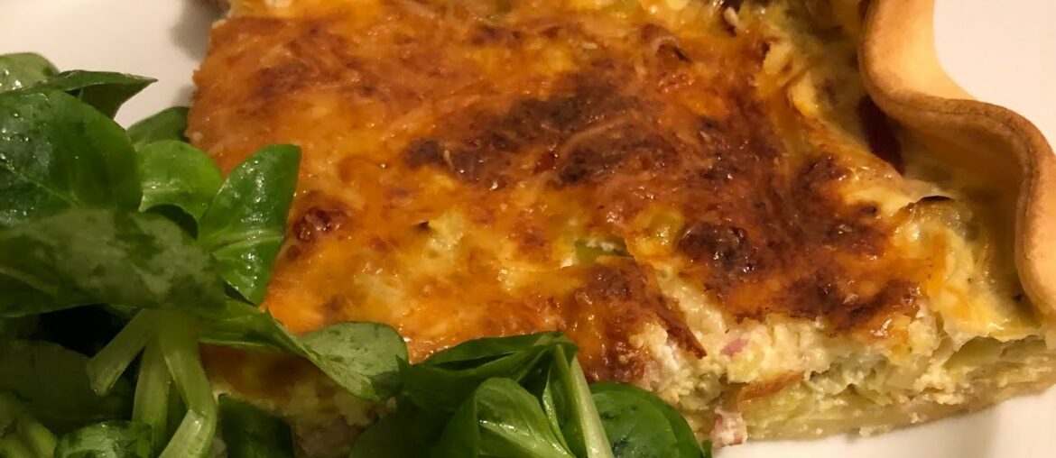 Easy French Quiche Lorraine Recipe! Easy French Quiche Lorraine Recipe!