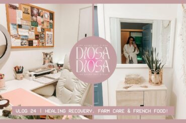 VLOG 24 | Healing recovery, farm care & French food!