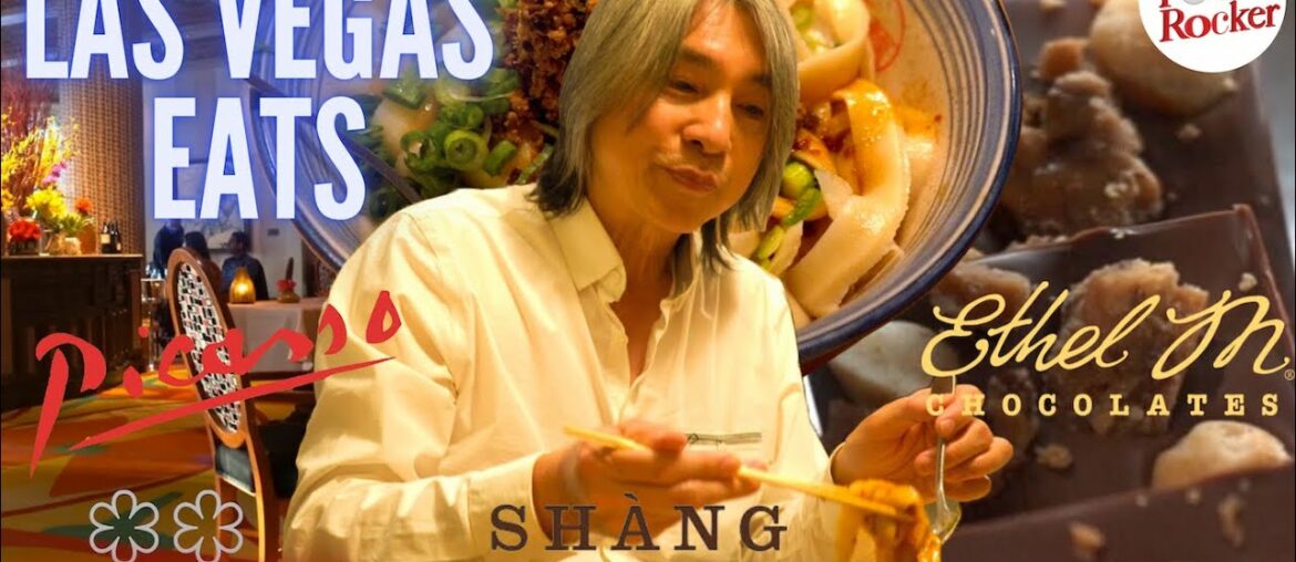 TWO STAR MICHELIN Restaurant Picasso, HAND PULLED NOODLES, and Las Vegas CHOCOLATE Factory