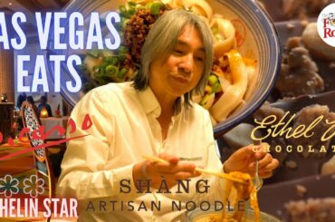 TWO STAR MICHELIN Restaurant Picasso, HAND PULLED NOODLES, and Las Vegas CHOCOLATE Factory