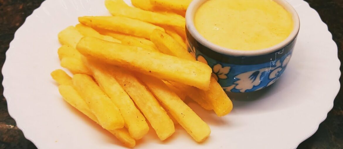 Crispy French Fries and Cheese Sauce Recipe | Ramazan Special Recipe | McDonalds French Fries Crispy French Fries and Cheese Sauce Recipe | Ramazan Special Recipe | McDonalds French Fries