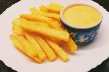 Crispy French Fries and Cheese Sauce Recipe | Ramazan Special Recipe | McDonalds French Fries