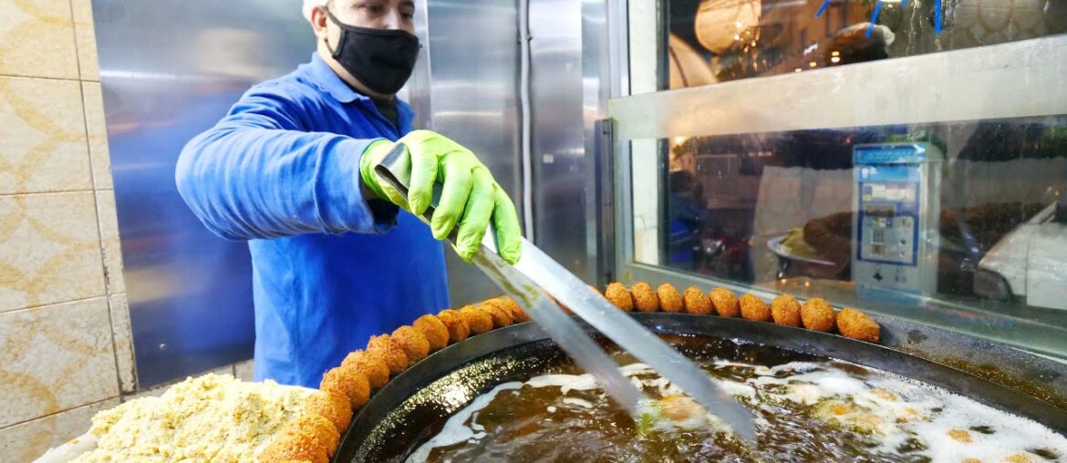 The BEST STREET FOOD in LEBANON - Shawarma, Falafel & Kaakeh | Beirut, Lebanon