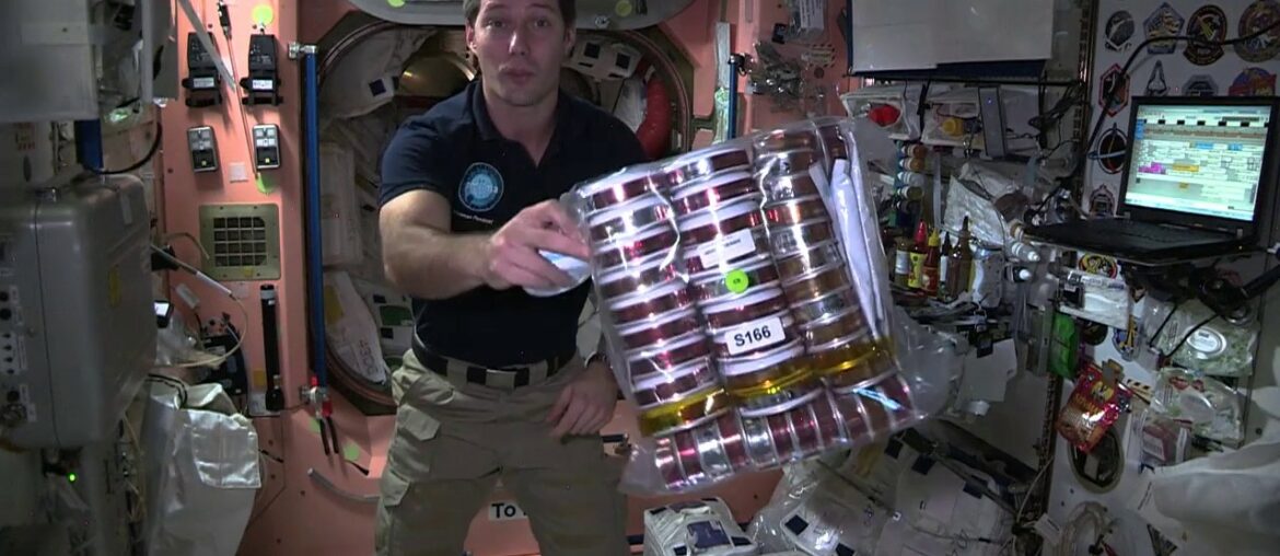 Thomas Pesquet’s space food Thomas Pesquet’s space food