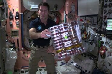 Thomas Pesquet’s space food