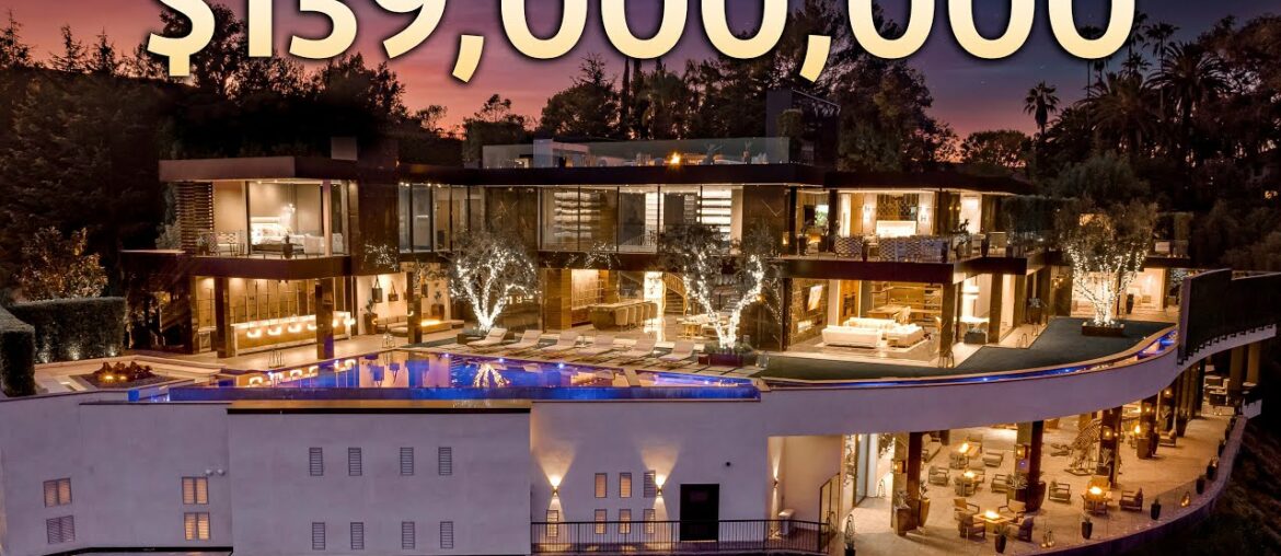 Touring a $139,000,000 LA Mega Mansion With a BATMAN Style Garage! Touring a $139,000,000 LA Mega Mansion With a BATMAN Style Garage!