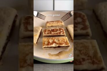 Not my recipe!!** how to make French Nutella toast sticks ***i did not make this video****