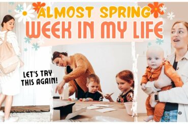 WEEKLY VLOG: spring refresh, gourmet grilled cheese, thrifting, homemaking + grocery shop