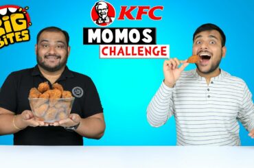 KFC MOMOS CHALLENGE | Big Bite Momos Eating Competition | Momos Eating Challenge | Viwa Food World