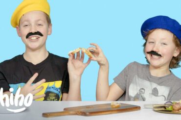 Kids Try Super Stinky Cheese | Kids Try | HiHo Kids