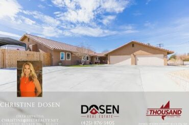 1201 W Las Flores AVE - Ridgecrest, CA | JUST LISTED | $389,000