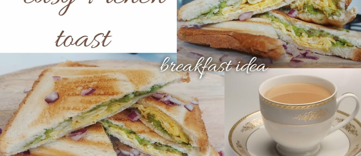 Avocado Toast | Avocado breakfast recipe | easy French toast