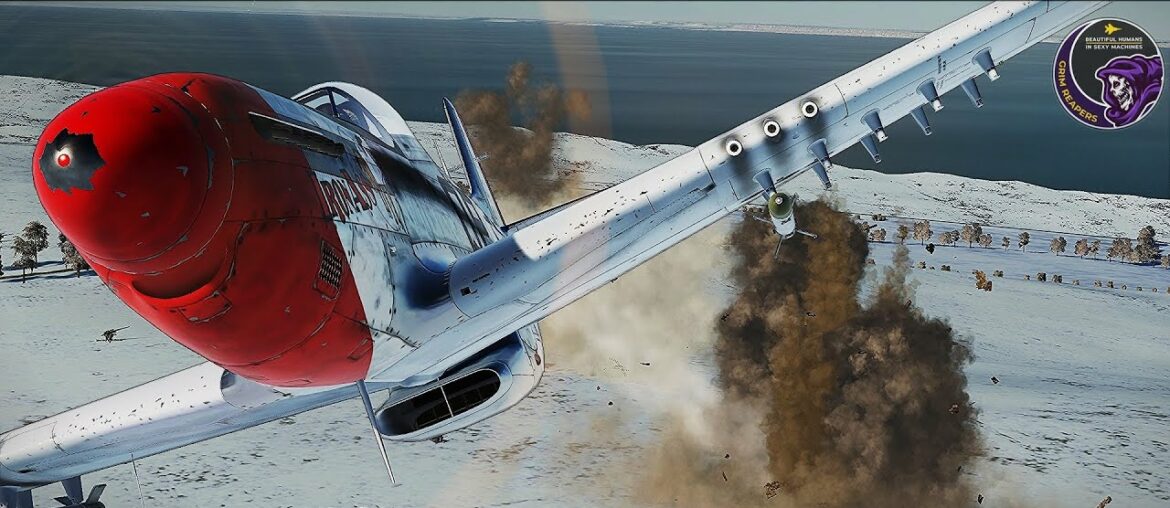 1944 Bombing French Coast In Preparation For D-Day | DCS Reenactment Mission 1944 Bombing French Coast In Preparation For D-Day | DCS Reenactment Mission