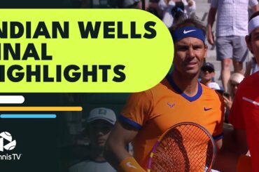 Taylor Fritz and Rafael Nadal Play for the Title | Indian Wells 2022 Final Highlights