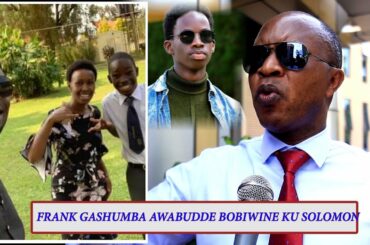 Frank Gashumba Alabudde Bobi Wine Kukyolumba Headmaster Wa Smack!
