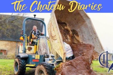 Starting DIY Groundworks for our NEW CHATEAU GARDEN!!!