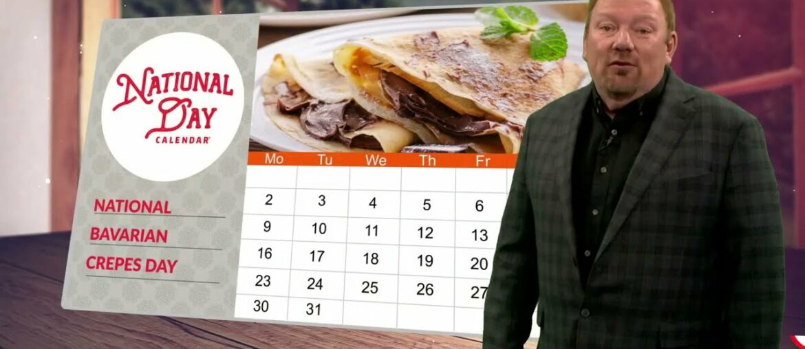 National Bavarian Crepes Day on March 22