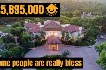 Touring A $5,895,000 Resort-like Mansion With Pro Sports Facilities | San Diego Mansion Tour