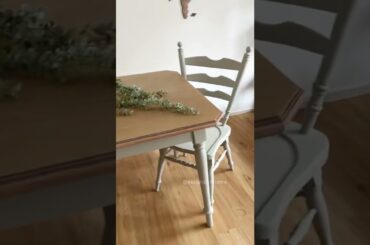 Flipped dining table