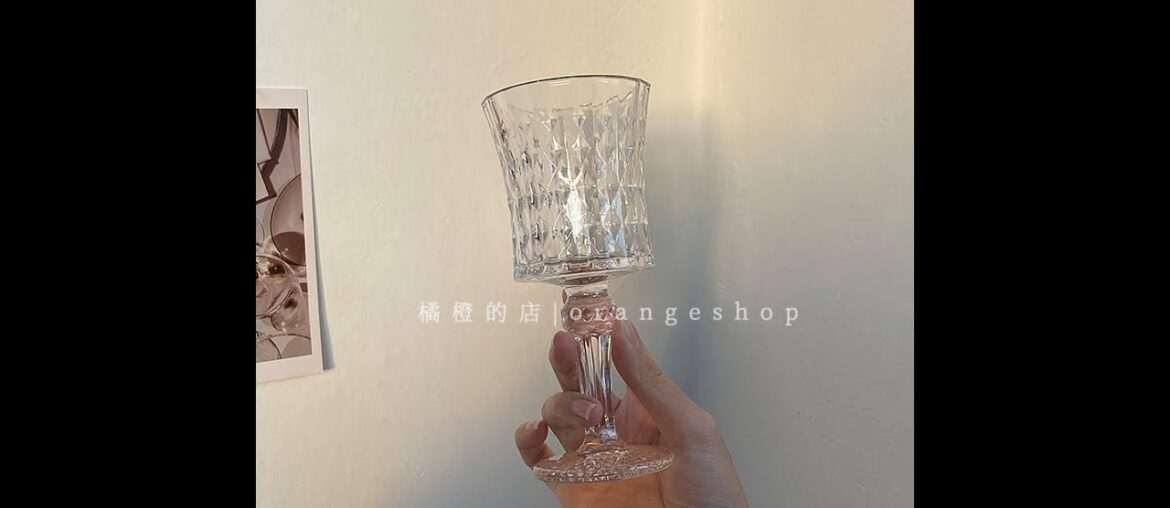 Crystal glass banquet grape wine glass goblet champagne glass French crystal glass