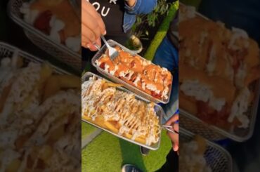 Delicious French Fries With Over Loaded Chees #indianfood #food #foodvlog #shorts #streetfood
