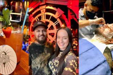 Our Last Disney Date Night Ever | Dining At The Edison & Art Of Shaving Experience!