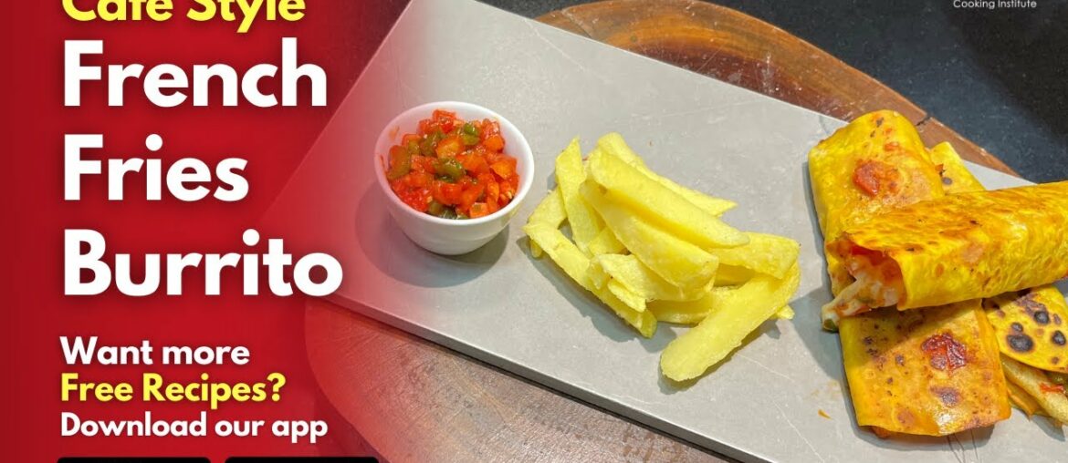 French Fries Burritos Recipe by Swad Cooking