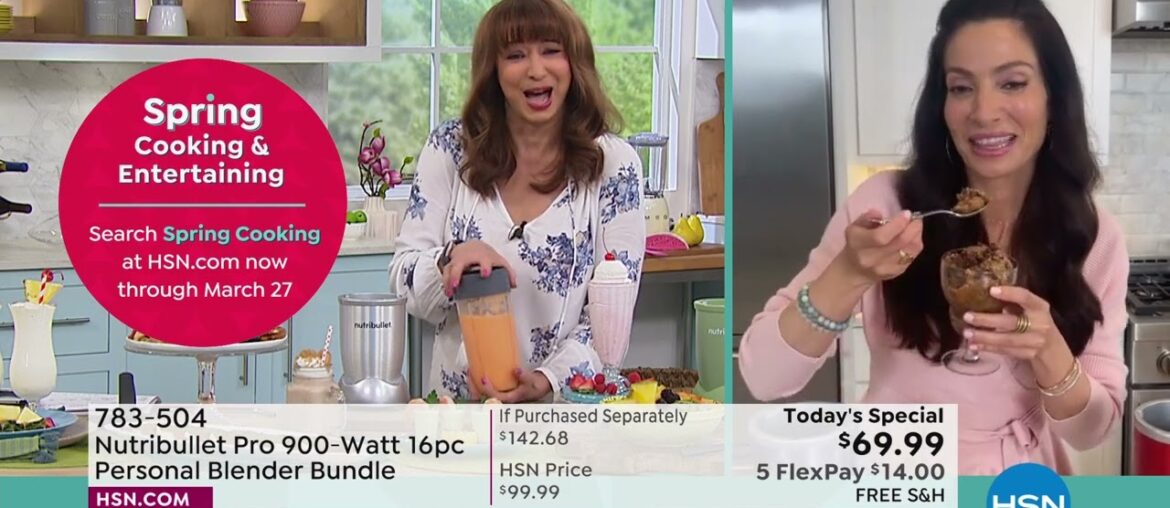 HSN | Shannon's In The Kitchen! with Nutribullet 03.25.2022 - 07 PM