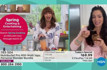 HSN | Shannon's In The Kitchen! with Nutribullet 03.25.2022 - 07 PM