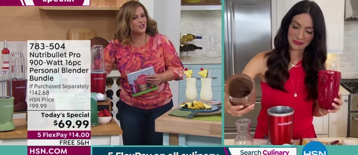 HSN | Fun in the Kitchen - Nutribullet 03.25.2022 - 03 AM
